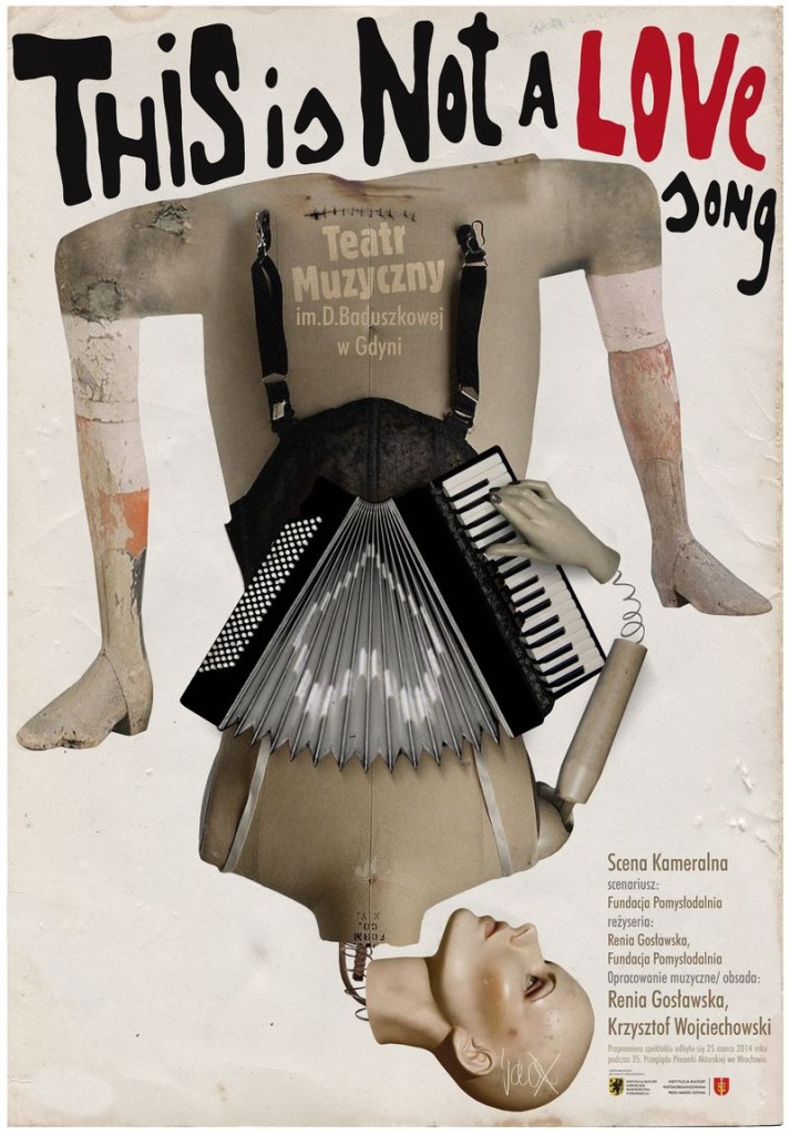 plakat this is not a love - Kopia
